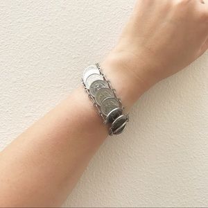 Marc Jacobs Mexican coin bracelet